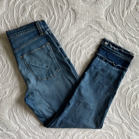 REVOLVE - Hudson - Zoeey High Rise Straight Crop - Social Grace - Picture 8 of 8